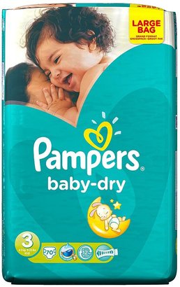 Pampers Baby Dry Large Pack Midi 70's