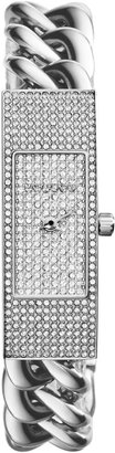 Michael Kors Hayden Silver Crystal Ladies Bracelet Watch
