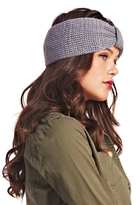Wet Seal Knotted Sweater-Knit Headwrap