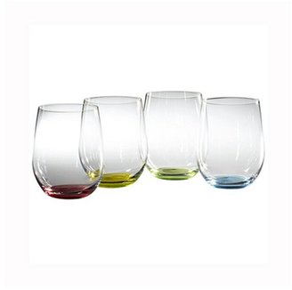 Riedel O Happy "O" Wine Tumblers Glasses - Set of 4
