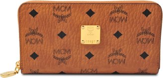 MCM colour Visetos zip wallet