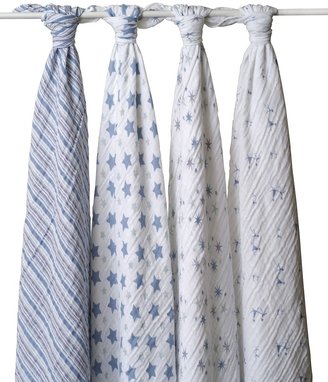 Aden + Anais Prince Charming Swaddle - Pack of 4