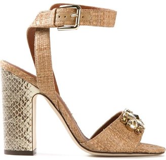 Dolce & Gabbana bow sandals