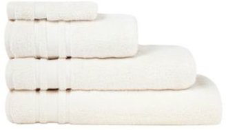 Home Collection Basics Cream so soft triple striped towel