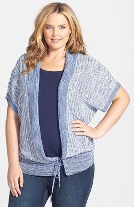 Lucky Brand Space Dyed Shrug (Plus Size)