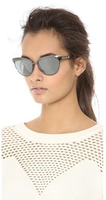 Gucci Mirrored Cat Eye Sunglasses