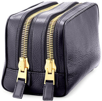 Tom Ford Double-Zip Toiletry Bag, Purple