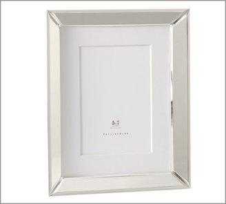 Pottery Barn Beveled Silver-Plated Frames