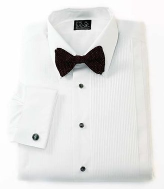 Jos. A. Bank Signature 28-Pleat Broadcloth Point Collar Formal Dress Shirt Big Or Tall