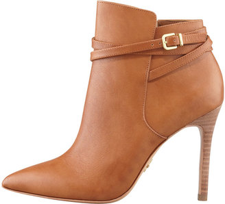 Pour La Victoire Candence Belted Ankle Boot, Cognac
