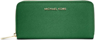 MICHAEL Michael Kors span class="product-displayname"]Jet Set Zip-Around Continental Travel Wallet, Gooseberry[/span]