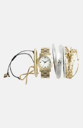 Marc Jacobs 'Amy' Crystal Bracelet Watch, 36mm