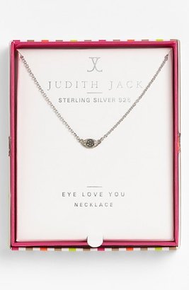 Judith Jack 'Mini Motives' Reversible Evil Eye Pendant Necklace