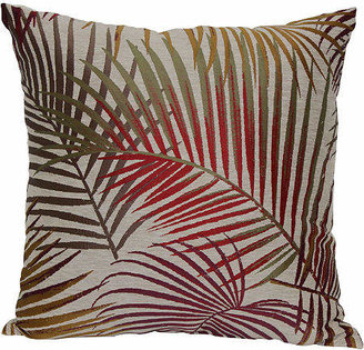 Asstd National Brand Jacquard 18" Palm Leaf Decorative Pillow
