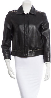 Alberta Ferretti Leather Jacket