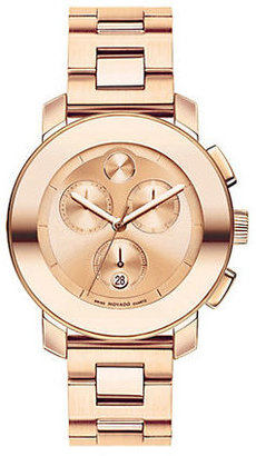 Movado BOLD Bold Rose Gold Stainless Steel Chronograph Watch