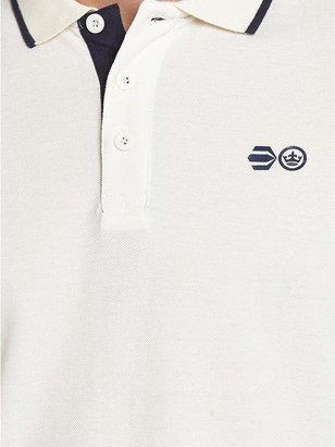 Crosshatch Mens Latto Polo Shirt - Off White