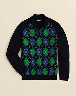 Brooks Brothers Boys' Argyle Sweater - Sizes Xs-xl