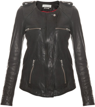 Etoile Isabel Marant Bacuri Washer Leather Jacket
