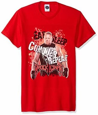 WWE Men's Brock Lesnar Eat Sleep Conquer Repeat T-Shirt