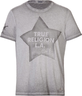 True Religion Cotton Lettered T-Shirt