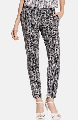 Vince Camuto 'Linear Scratches' Skinny Ankle Pants