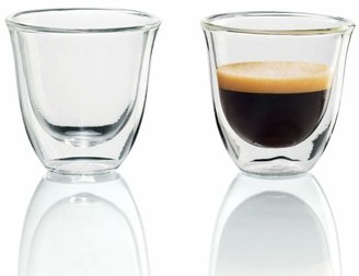 De'Longhi DeLonghi Pack of two 'Espresso' thermal glasses