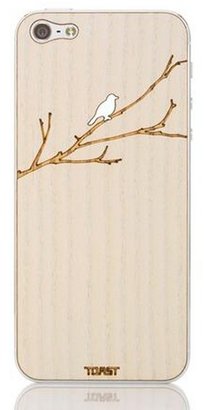 Toast Bird on Branch iPhone 5 Cover - Ash
