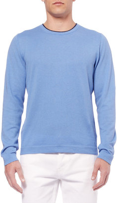 Façonnable Cotton, Silk and Cashmere-Blend Sweater
