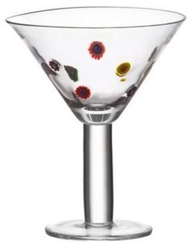 Leonardo Millefiori cocktail glass
