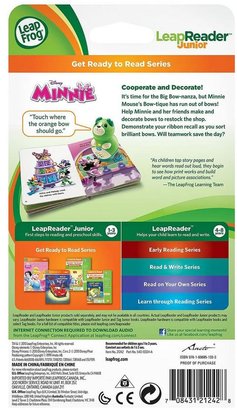 Leapfrog LeapReader Junior Disney Minnie's The Big Bow-nanza