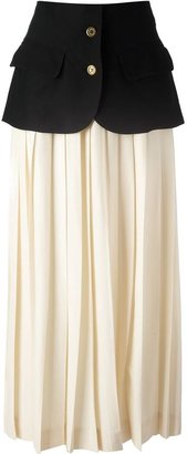 Moschino VINTAGE layered skirt