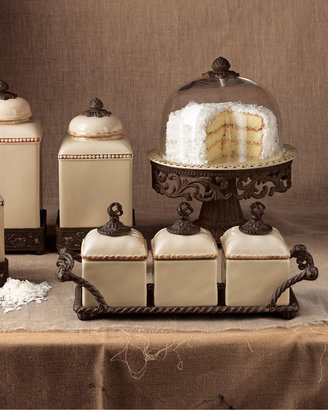 GG Collection Canisters & Cake Dome