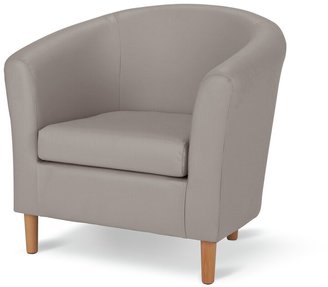 Argos Home Faux Leather Tub Chair