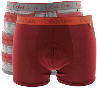 Calvin Klein Underwear 2 Pack Trunk Red