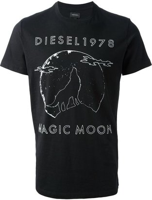 Diesel illustration print T-shirt