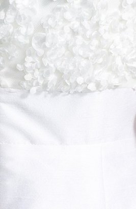 Donna Morgan 'Gemma' Strapless Rosette Dress (Online Only)