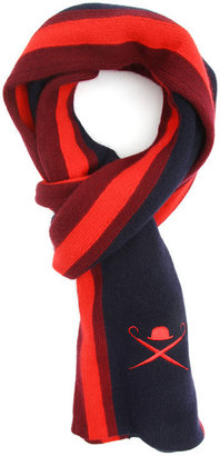 Hackett Navy scarf multi Ivy - Sale
