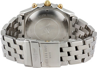 Breitling Men's Chronomat Gold Bezel Watch