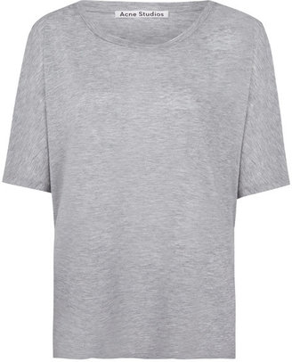 Acne Studios Grey Nairobi Tencel T-Shirt