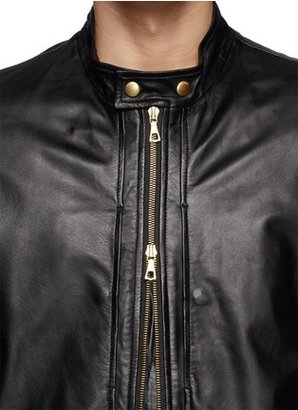 Nobrand Leather biker jacket