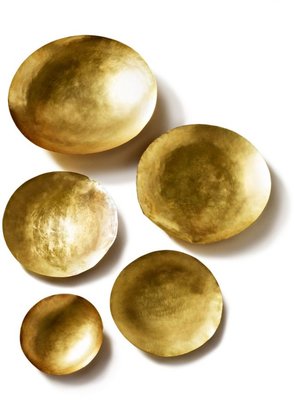Tom Dixon Form Brass Dishes/Set of 5