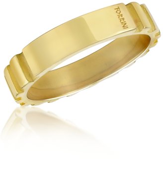 Torrini Stripes - 18k Yellow Gold Band Ring