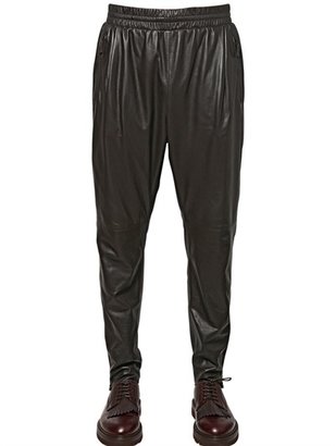 Giorgio Armani 16.5cm Nappa Leather Trousers