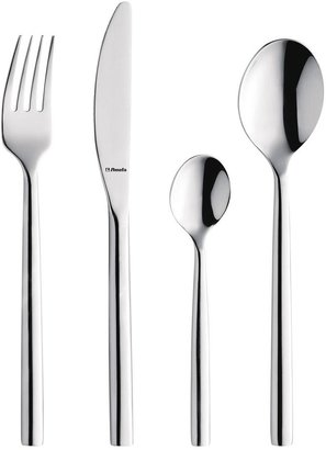 Amefa Carlton Premium Modern Cutlery Set (16-Piece) - Stainless Steel