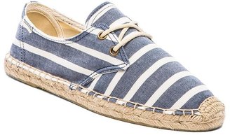 Soludos Derby Lace Up Classic Stripe
