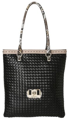 GUESS Kiera Carryall (Black Multi) - Bags and Luggage