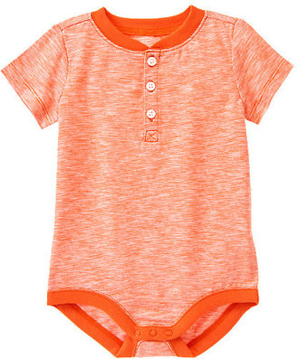 Gymboree Space Dyed Henley Bodysuit