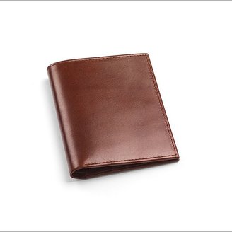 Aspinal of London Double credit card case pocket smooth cognac