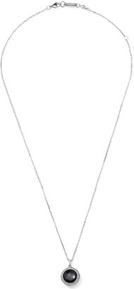 Ippolita Stella Lollipop Necklace in Hematite & Diamonds 16-18"